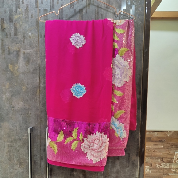 Adaah Boutique Other - Designer Party wear Embellished Saree